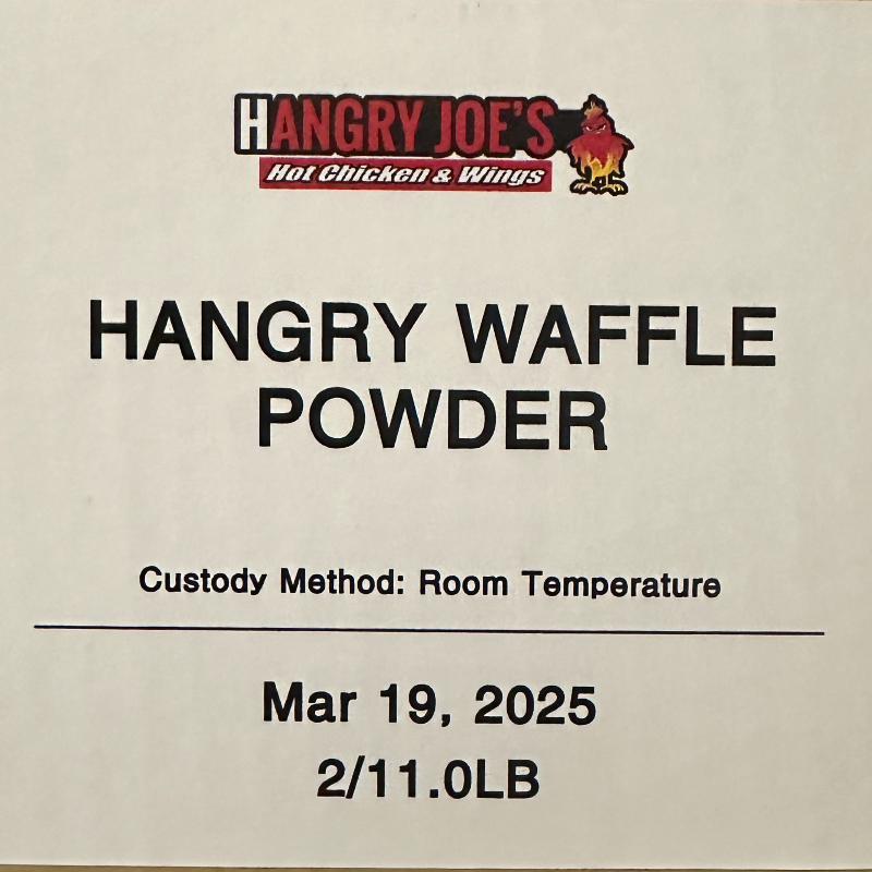 HG 11 Waffle Powder 2/11 LB Main Image